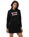 Hoodiekleid "Bibbs Face Stamp"