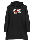 Hoodiekleid "Bibbs Face Stamp"