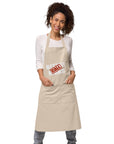 Schürze aus Bio-Baumwolle "Bibbs Stamp"