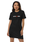 T-Shirt-Kleid aus organischer Baumwolle "Bibbs Line"