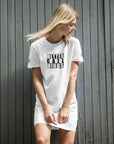 T-Shirt-Kleid aus organischer Baumwolle "Bibbs SOW"