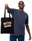 Bio-Fashion-Stoffbeutel Bibbs Stamp Weiß