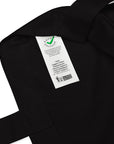 Bio-Fashion-Stoffbeutel Bibbs Face Stamp Weiß
