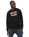 Unisex Bio-Pullover "Bibbs Stamp" Weiß