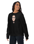 Unisex Bio-Pullover "Bibbs Face Stamp" Weiß