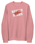 Unisex Bio-Pullover "Bibbs Stamp" Weiß