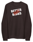 Unisex Bio-Pullover "Bibbs Stamp" Weiß