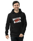 Umweltfreundlicher Unisex-Kapuzenpullover "Bibbs Stamp" Weiß
