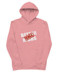 Umweltfreundlicher Unisex-Kapuzenpullover "Bibbs Stamp" Weiß