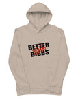 Umweltfreundlicher Unisex-Kapuzenpullover "Bibbs Stamp" Schwarz