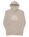 Umweltfreundlicher Unisex-Kapuzenpullover "Bibbs SOW" Weiß