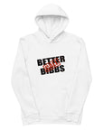 Umweltfreundlicher Unisex-Kapuzenpullover "Bibbs Stamp" Schwarz