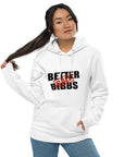 Umweltfreundlicher Unisex-Kapuzenpullover "Bibbs Stamp" Schwarz