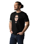 Unisex-Bio-Baumwoll-T-Shirt "Bibbs Face Stamp"