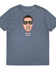 Unisex-Bio-Baumwoll-T-Shirt "Bibbs Face Stamp"