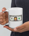 Weiße Tasse Bibbs Dollar