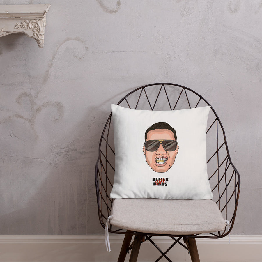 Premium-Kissen "Bibbs Face Stamp"
