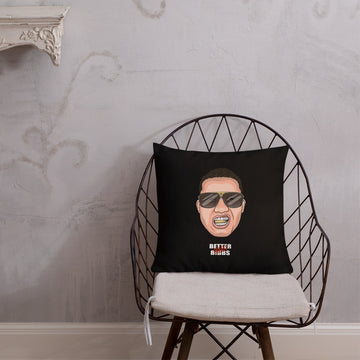 Premium-Kissen "Bibbs Face Stamp"