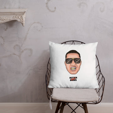 Premium-Kissen "Bibbs Face Stamp"