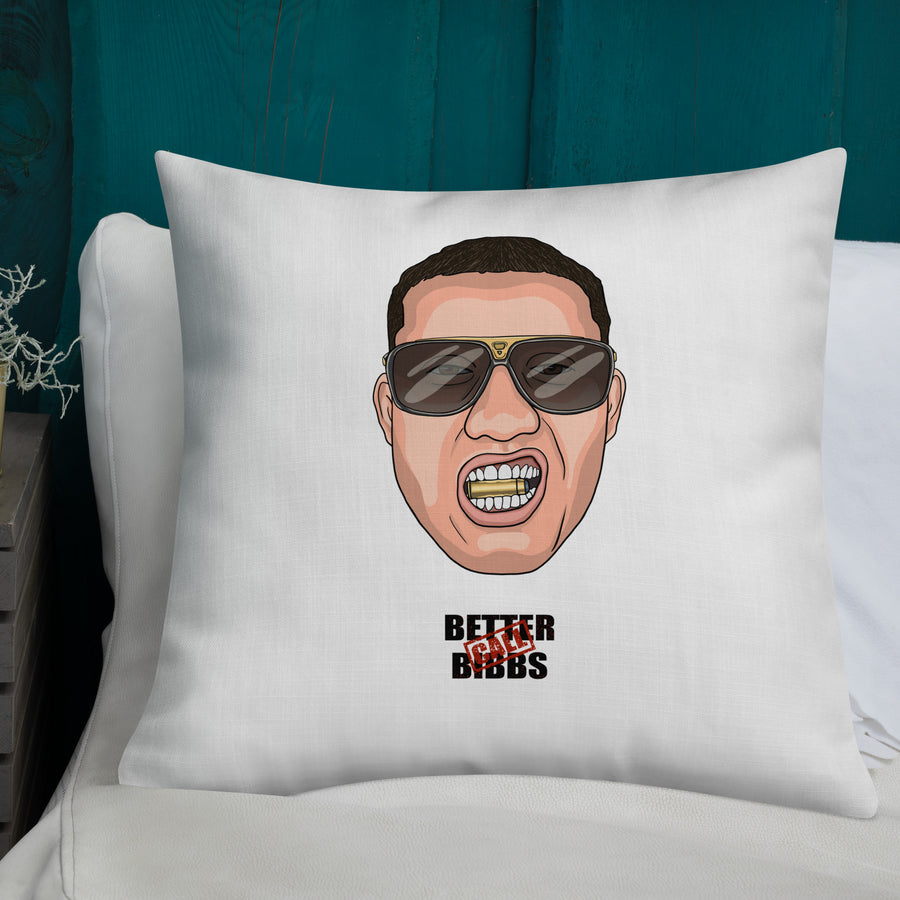 Premium-Kissen "Bibbs Face Stamp"