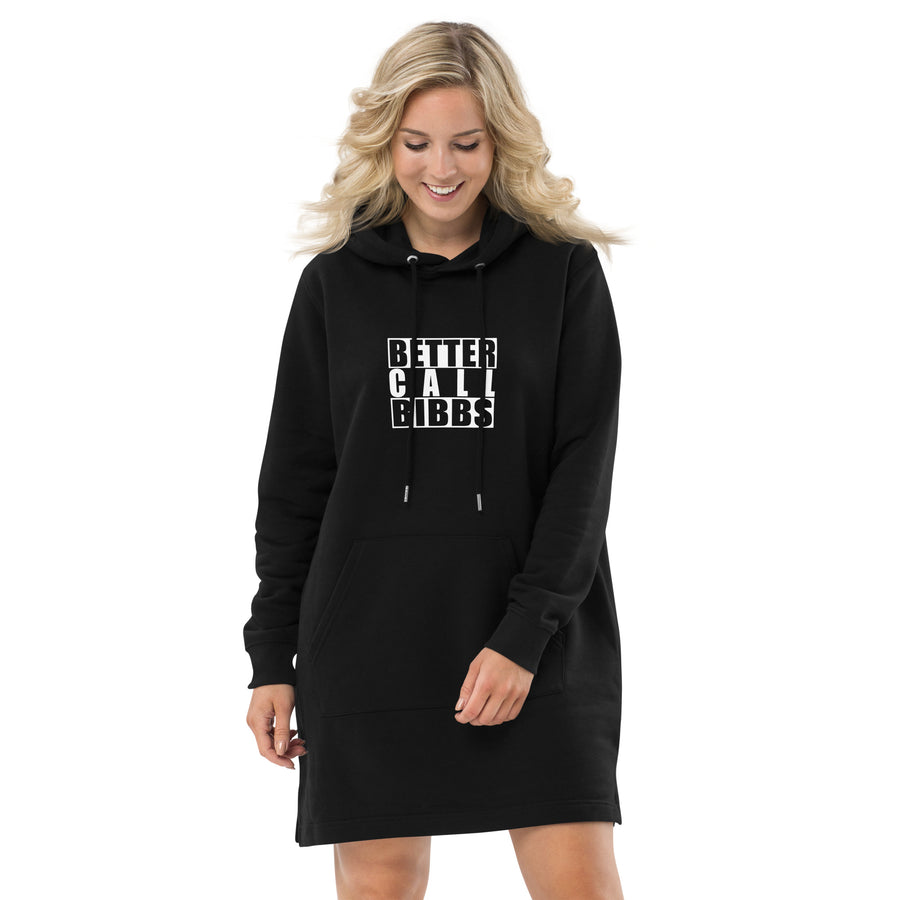 Hoodiekleid "Bibbs Face Stamp"