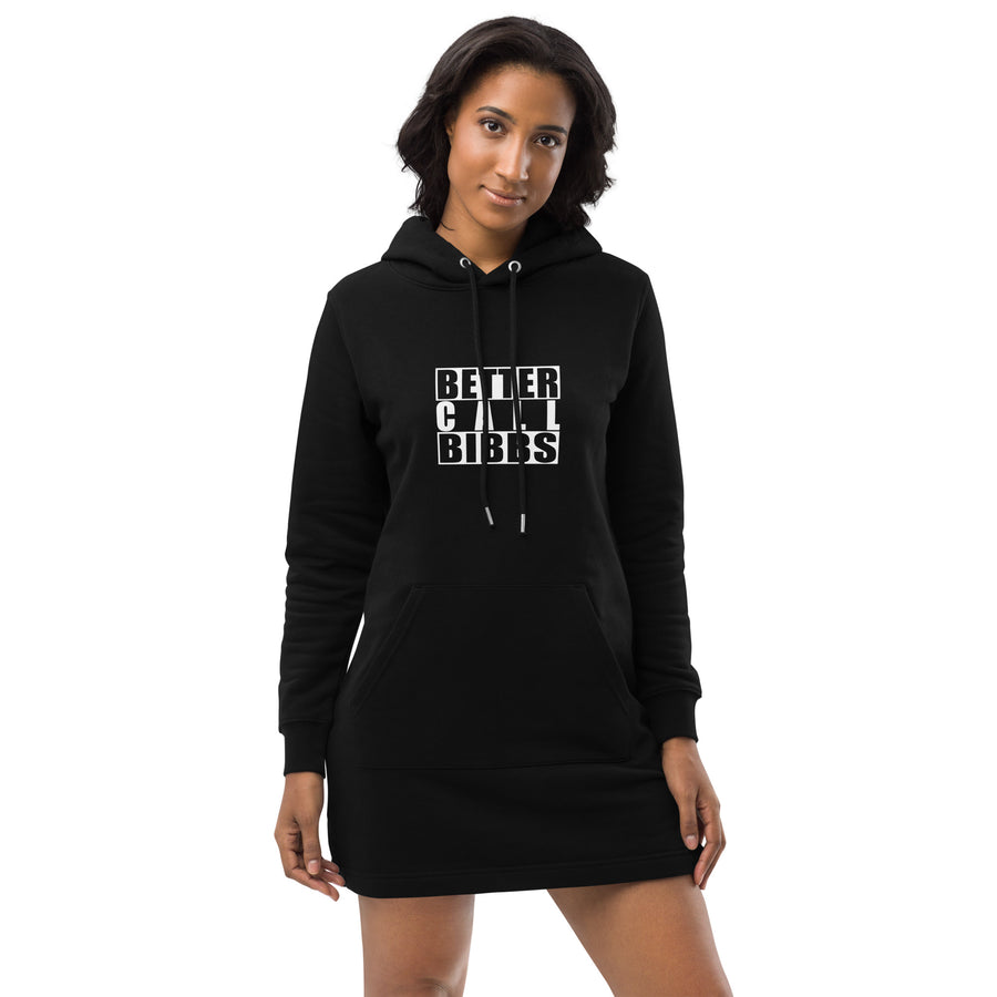 Hoodiekleid "Bibbs Face Stamp"