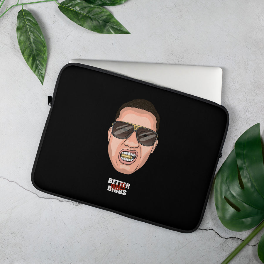 Laptop-Tasche "Bibbs Face Stamp"