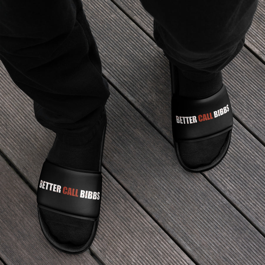 Herren-Schlappen "Bibbs Line" Schwarz
