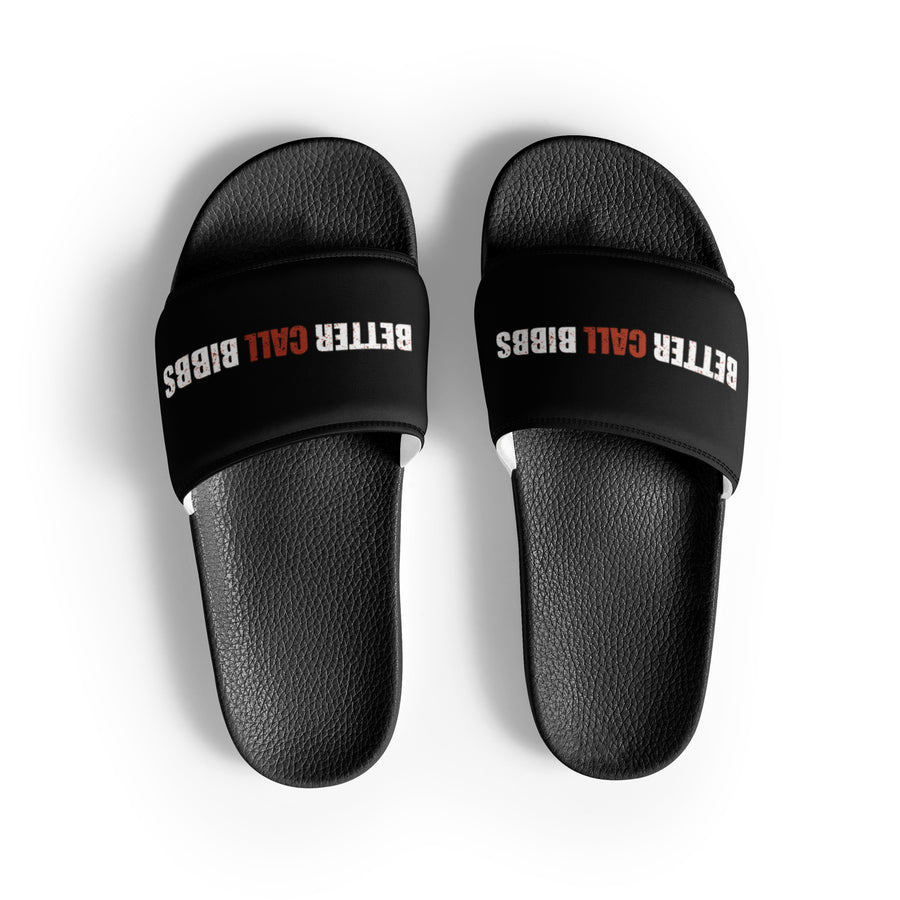 Herren-Schlappen "Bibbs Line" Schwarz