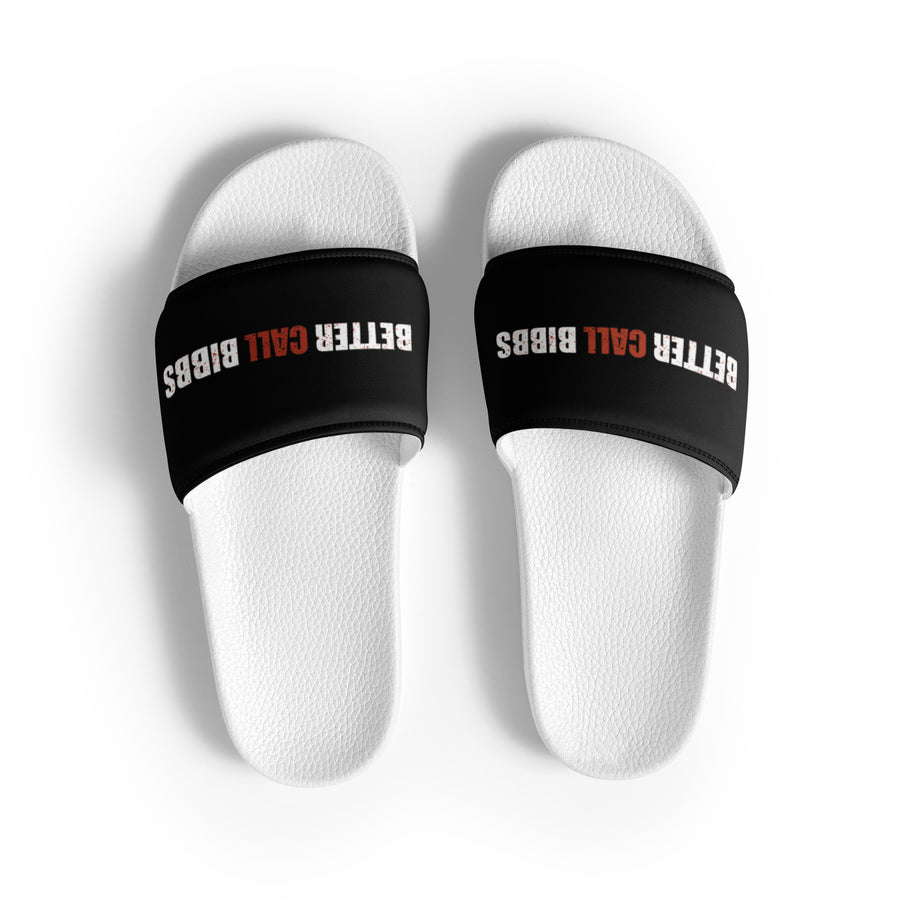 Herren-Schlappen "Bibbs Line" Schwarz