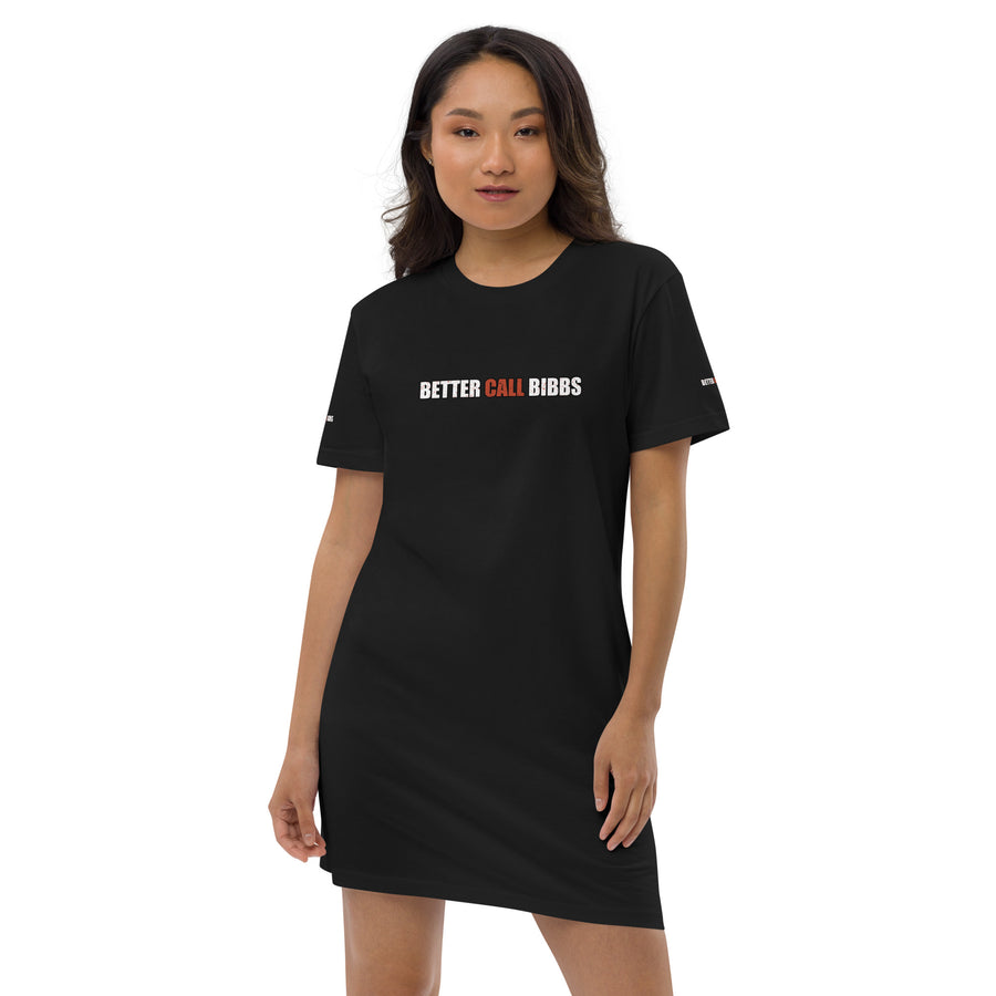 T-Shirt-Kleid aus organischer Baumwolle "Bibbs Line"