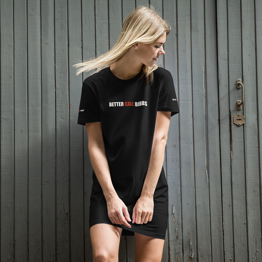 T-Shirt-Kleid aus organischer Baumwolle "Bibbs Line"