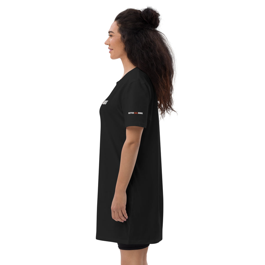 T-Shirt-Kleid aus organischer Baumwolle "Bibbs Line"