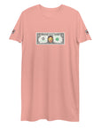 T-Shirt-Kleid aus organischer Baumwolle "Bibbs Dollar"