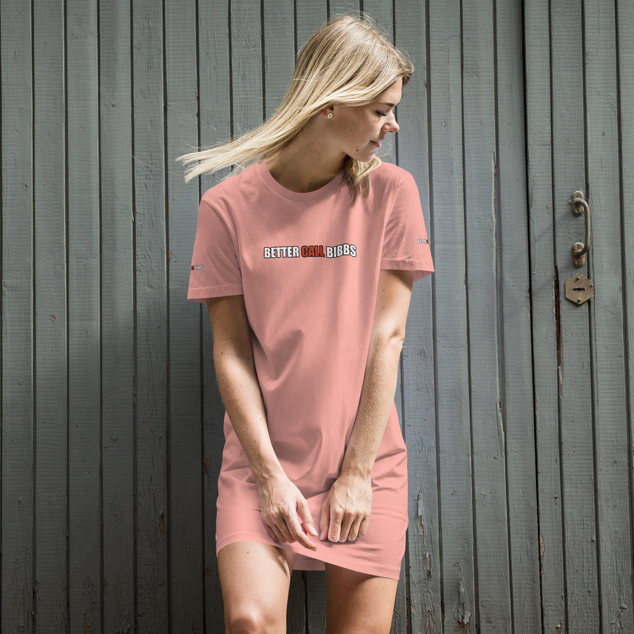 T-Shirt-Kleid aus organischer Baumwolle "Bibbs Line"