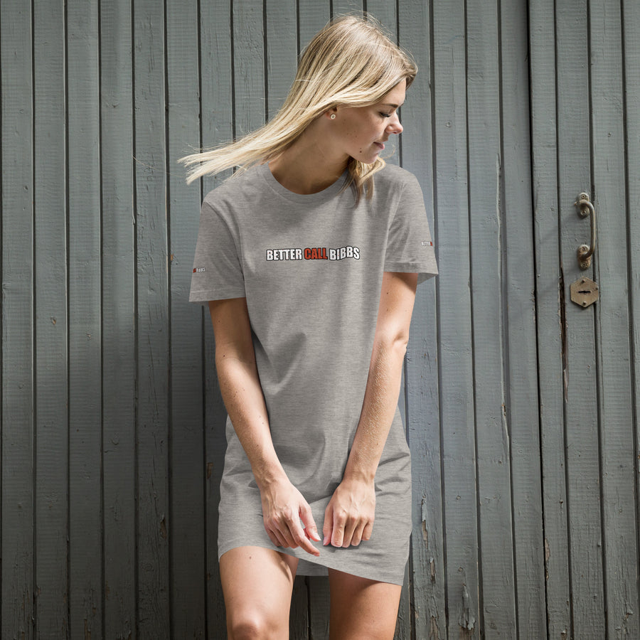 T-Shirt-Kleid aus organischer Baumwolle "Bibbs Line"