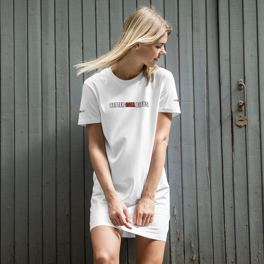 T-Shirt-Kleid aus organischer Baumwolle "Bibbs Line"
