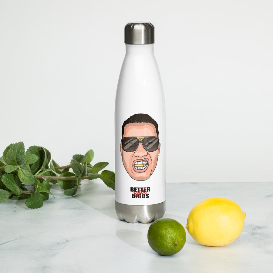 Edelstahl Trinkflasche "Bibbs Face Stamp"