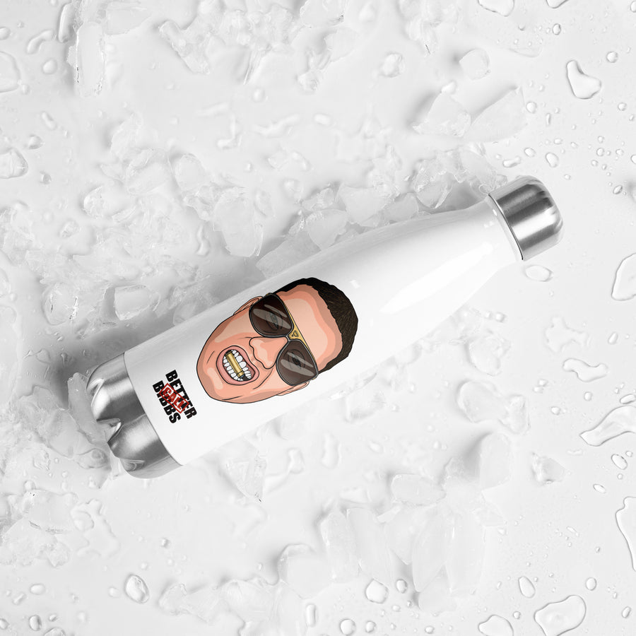 Edelstahl Trinkflasche "Bibbs Face Stamp"