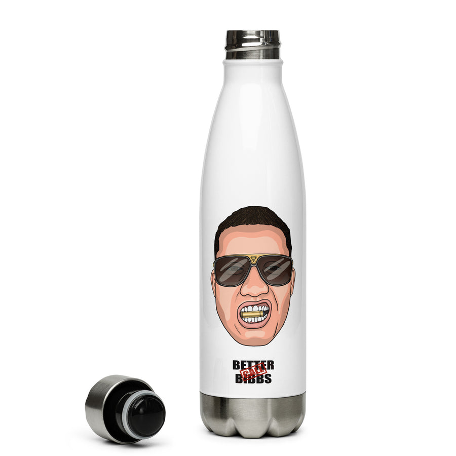 Edelstahl Trinkflasche "Bibbs Face Stamp"