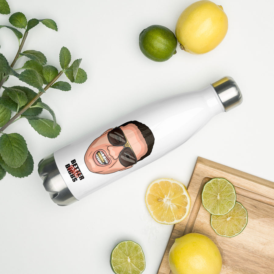 Edelstahl Trinkflasche "Bibbs Face Stamp"