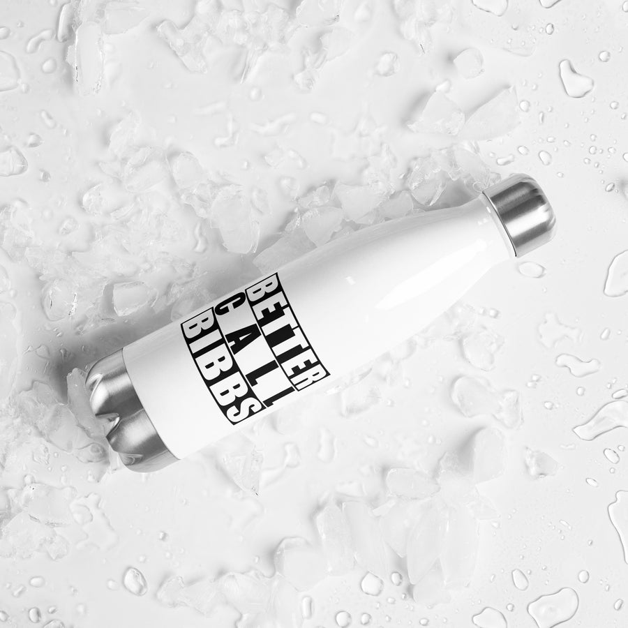 Edelstahl Trinkflasche "Bibbs SOW" Weiß
