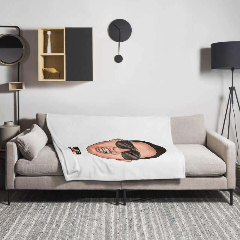 Blanket Bibbs Face Stamp White