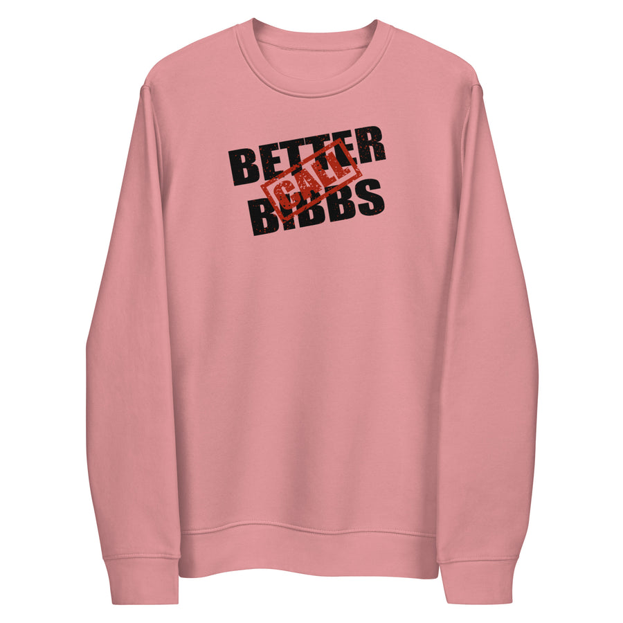 Unisex Bio-Pullover "Bibbs Stamp" Schwarz