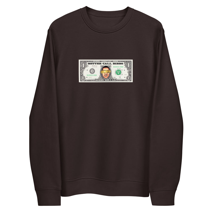 Unisex Bio-Pullover "Bibbs Dollar"