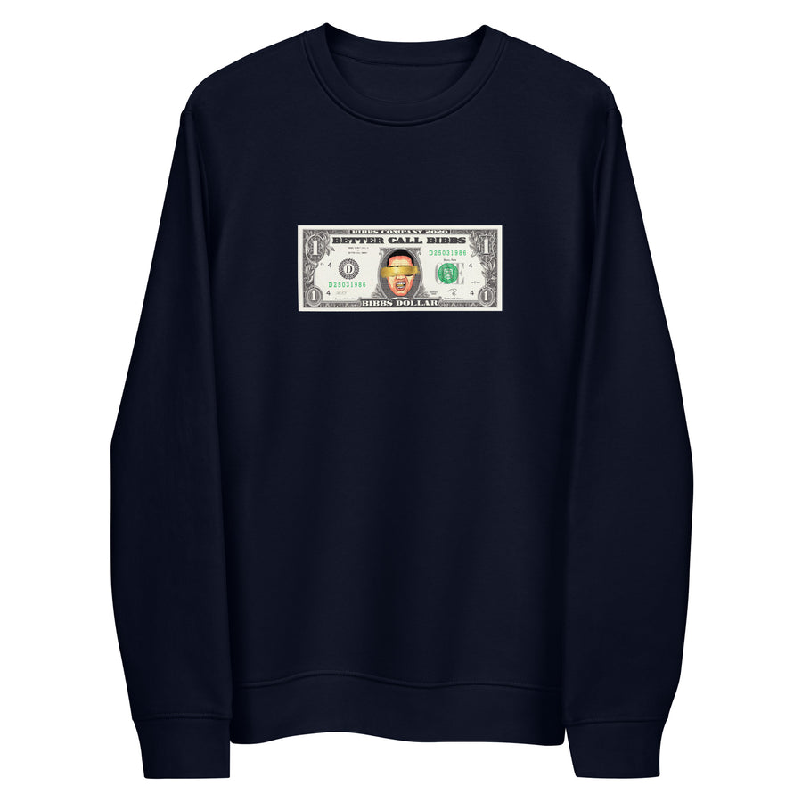 Unisex Bio-Pullover "Bibbs Dollar"