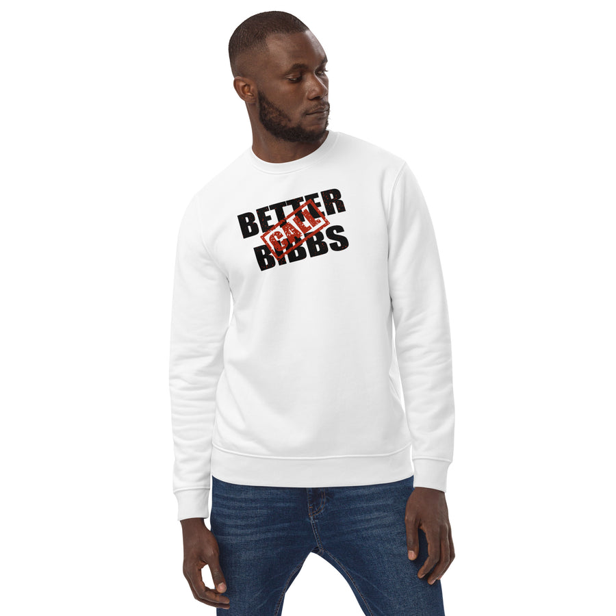 Unisex Bio-Pullover "Bibbs Stamp" Schwarz