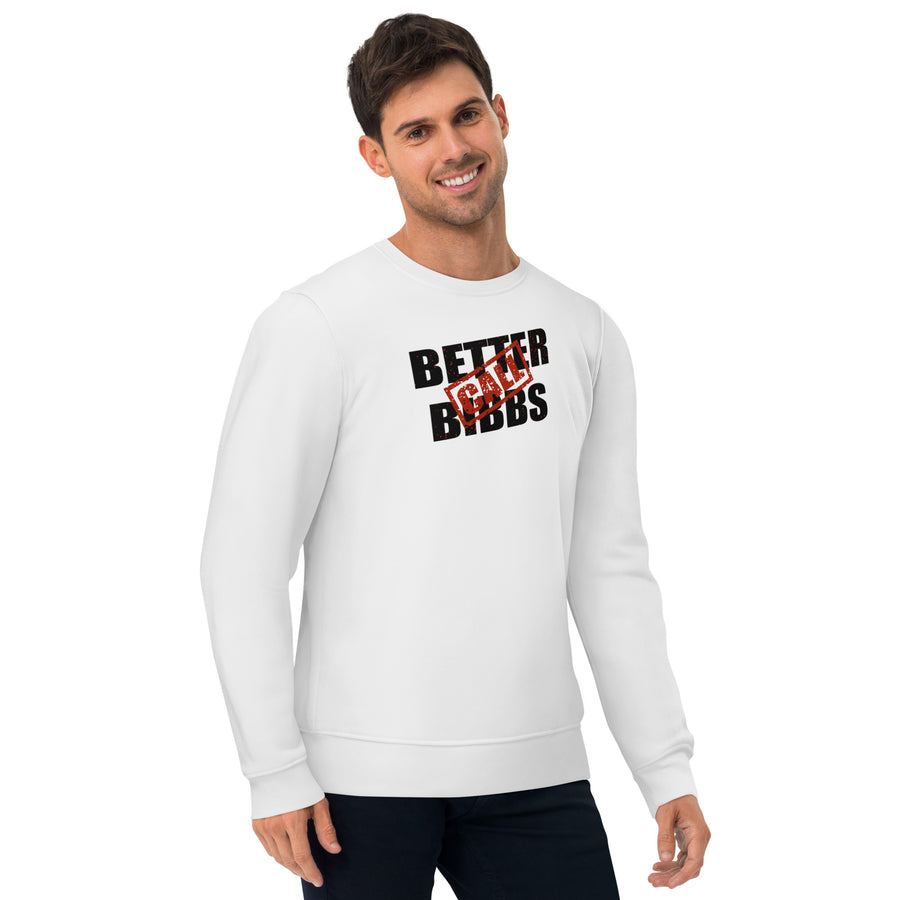 Unisex Bio-Pullover "Bibbs Stamp" Schwarz