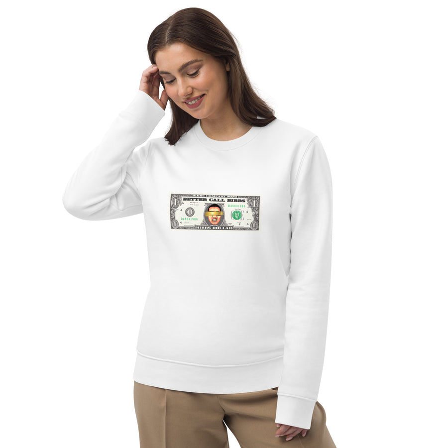 Unisex Bio-Pullover "Bibbs Dollar"