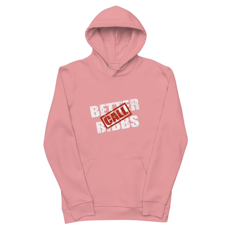 Umweltfreundlicher Unisex-Kapuzenpullover "Bibbs Stamp" Weiß